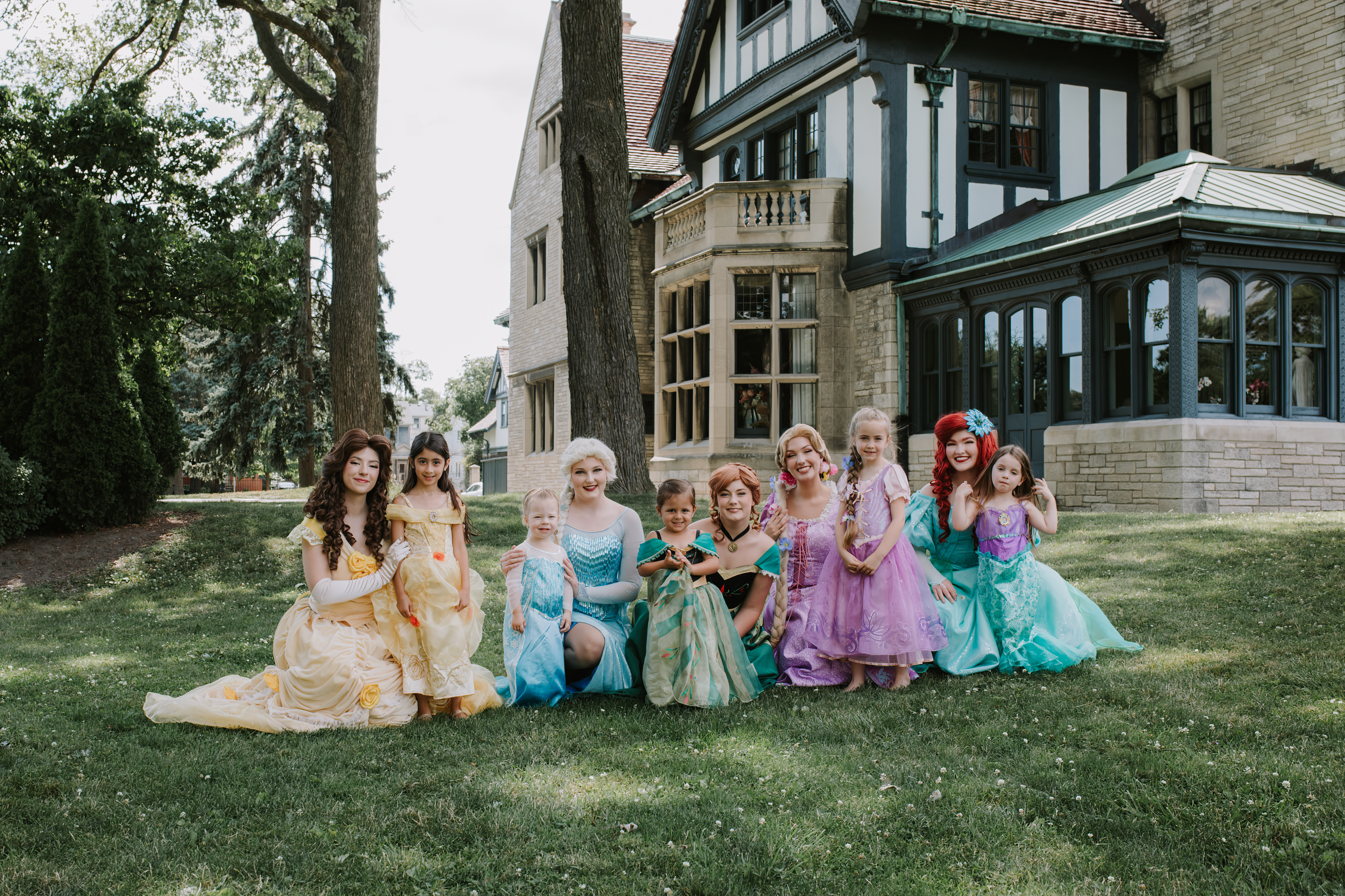 Princess group party